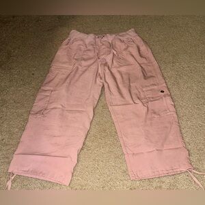 Mofiz gently used light cargo pants size L in pink